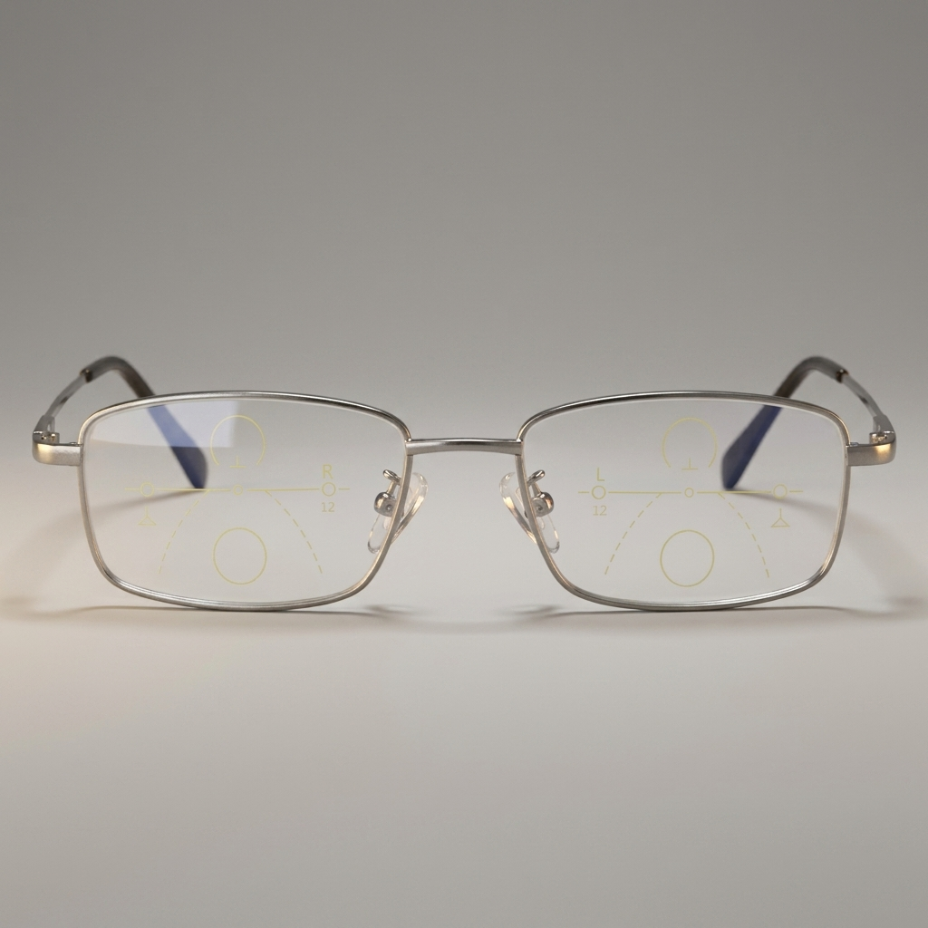 Progressive Multifokal-Lesebrille - Vorderansicht
