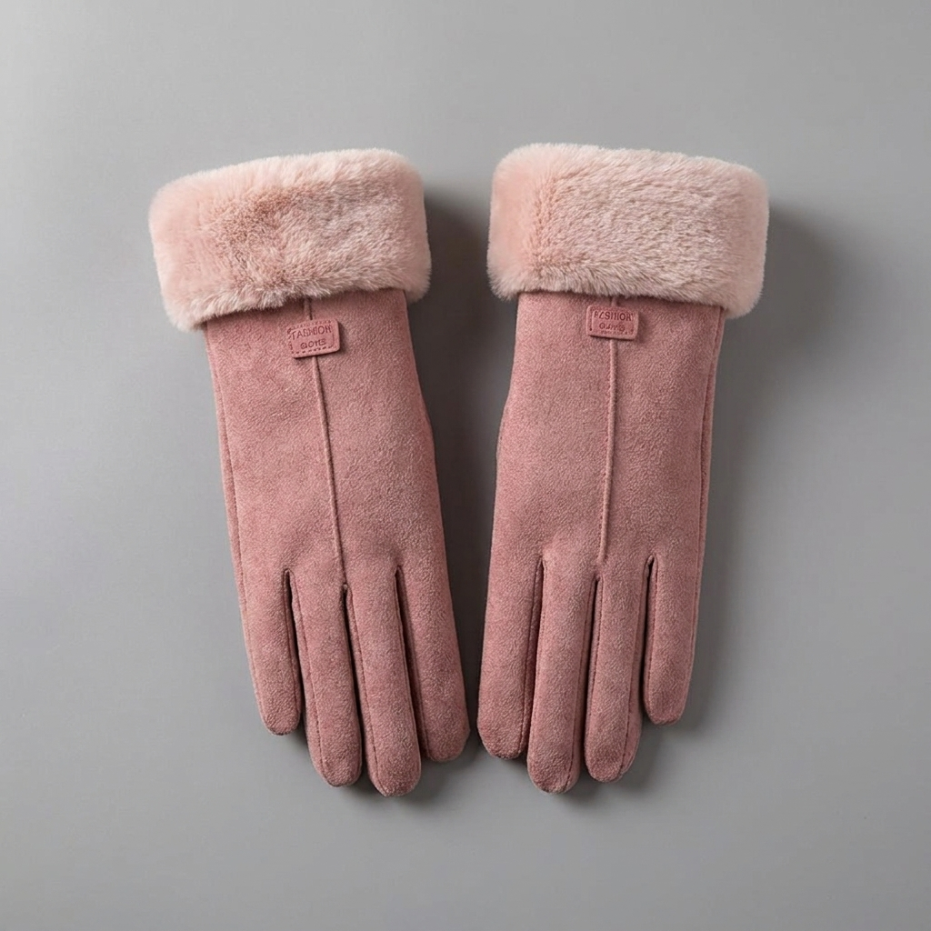 Wasserdichte Touchscreen-Winterhandschuhe - Draufsicht