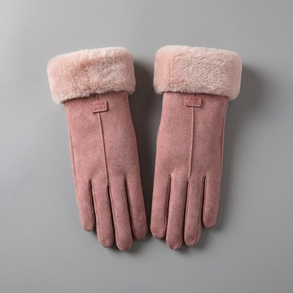 Wasserdichte Touchscreen-Winterhandschuhe - Draufsicht