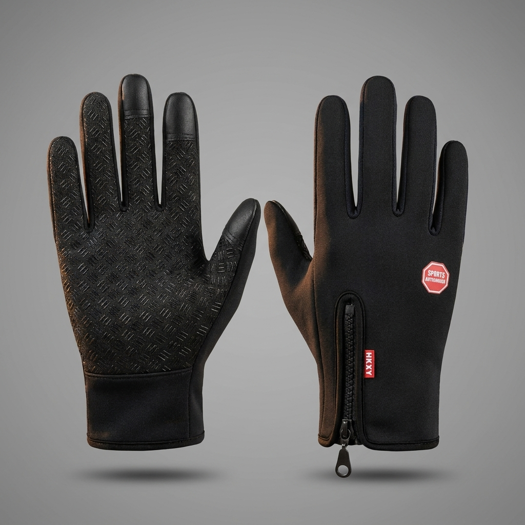 Grip-Tech Wasserdichte Winterhandschuhe - Vorderansicht