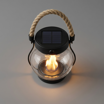 Fire Seed Solar-Seil-Laterne - Draufsicht