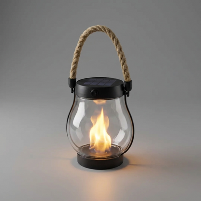Fire Seed Solar-Seil-Laterne - Seitenansicht