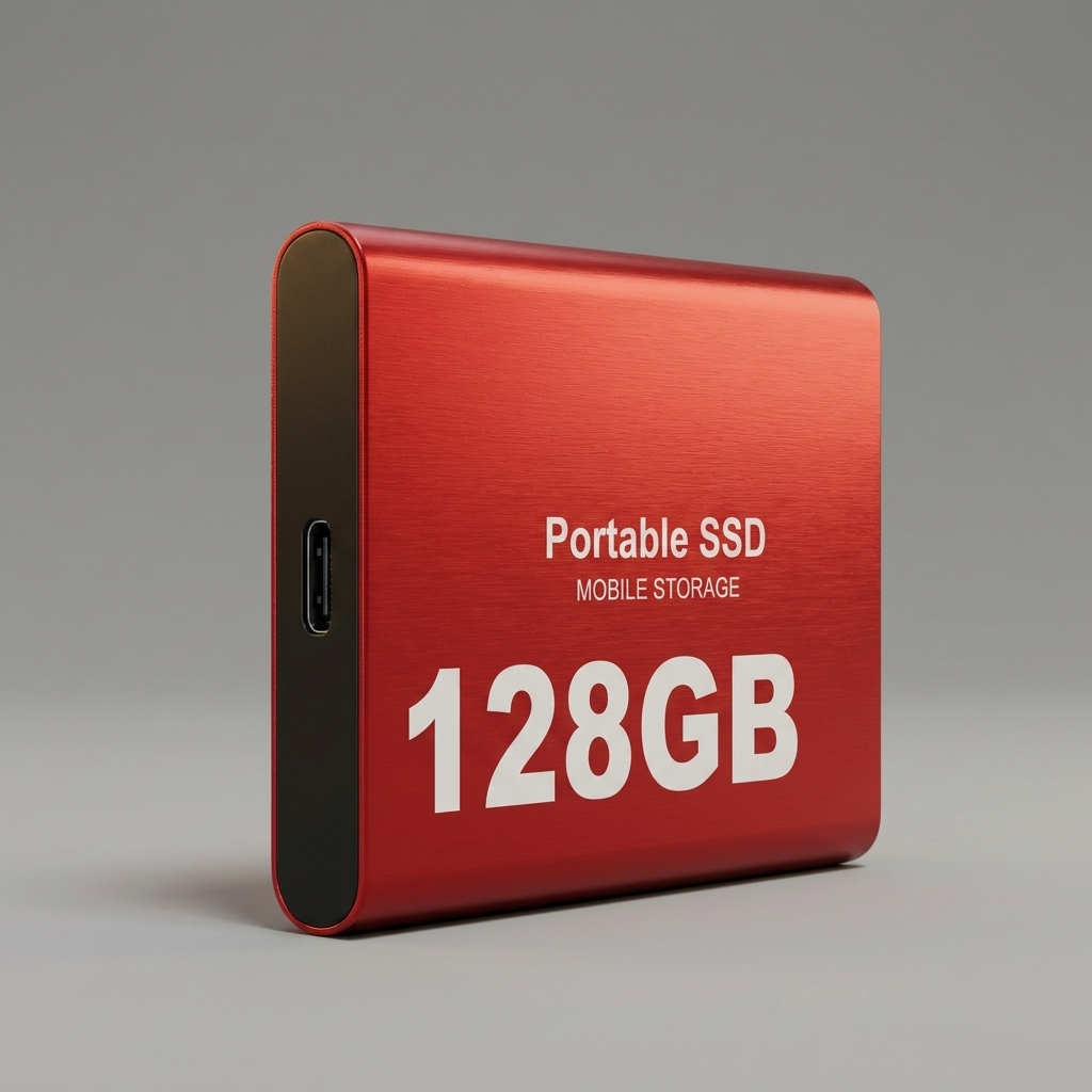 DataSprint Externe SSD 128GB USB-C - Seitenansicht